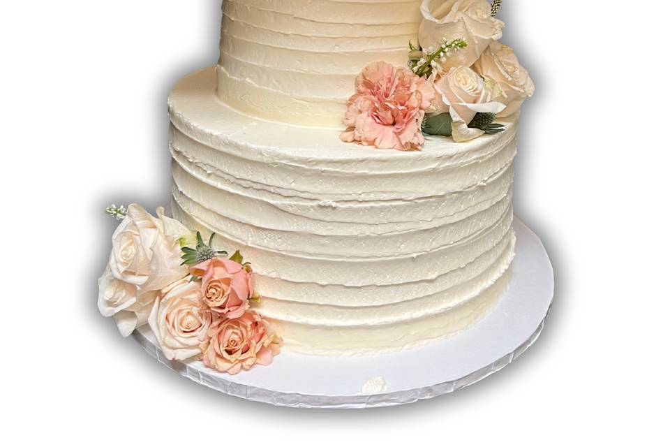 Spatula Cake Soft Color Flower