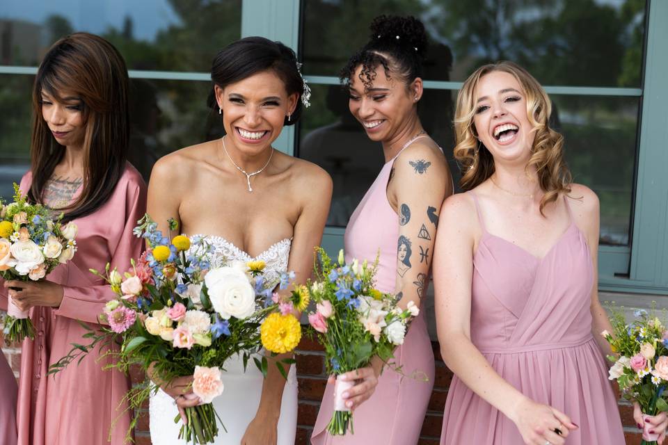 Bridesmaids dance