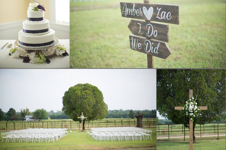 Front porch wedding photography