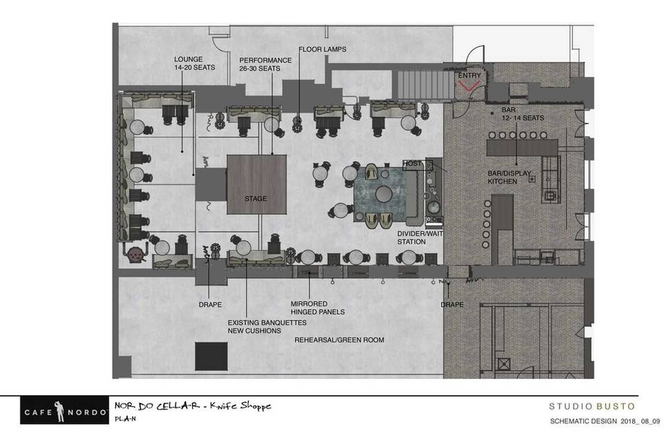 Knife Room Floor plan