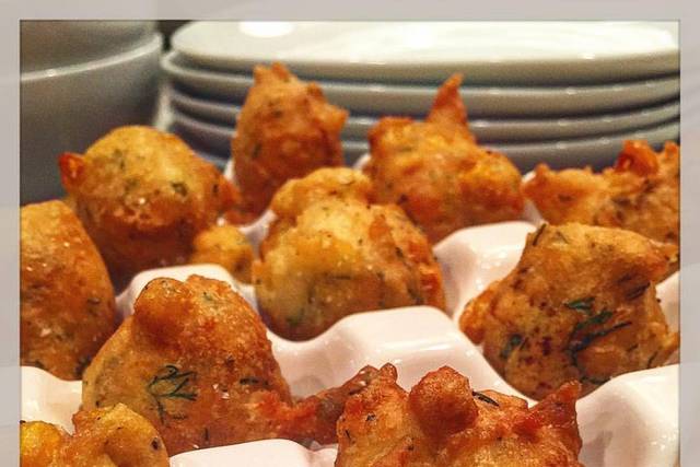 Jersey corn fritters