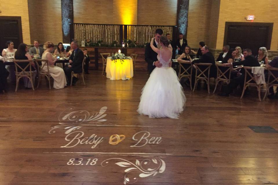 The first dance...