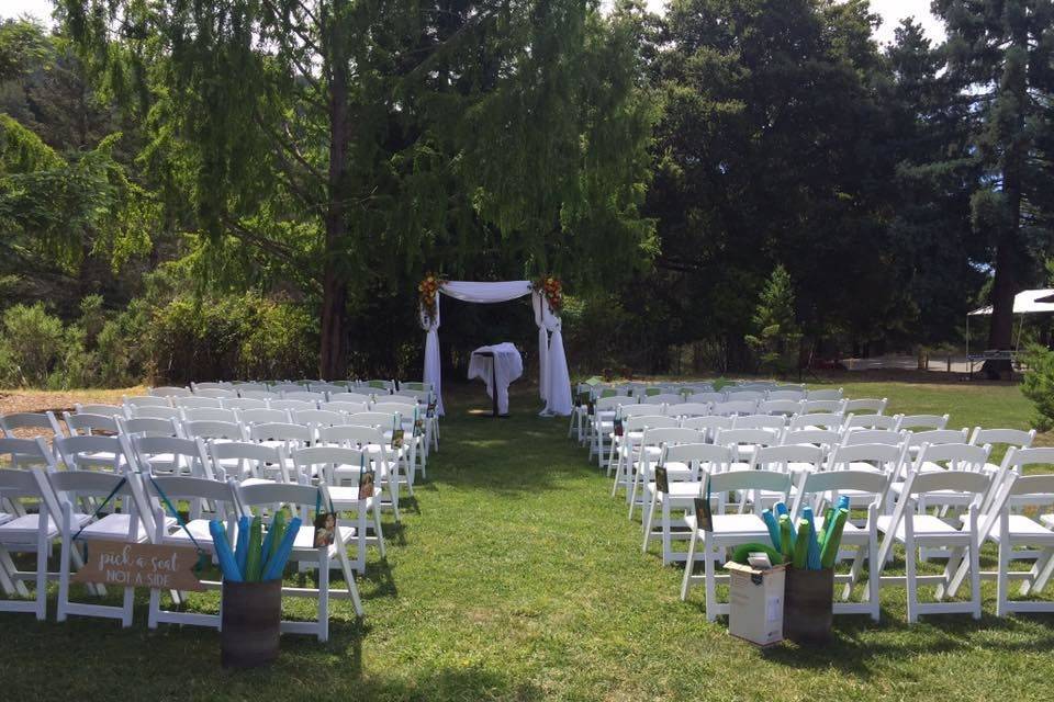 Ceremony area