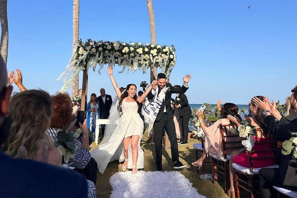 Blue sky ceremony