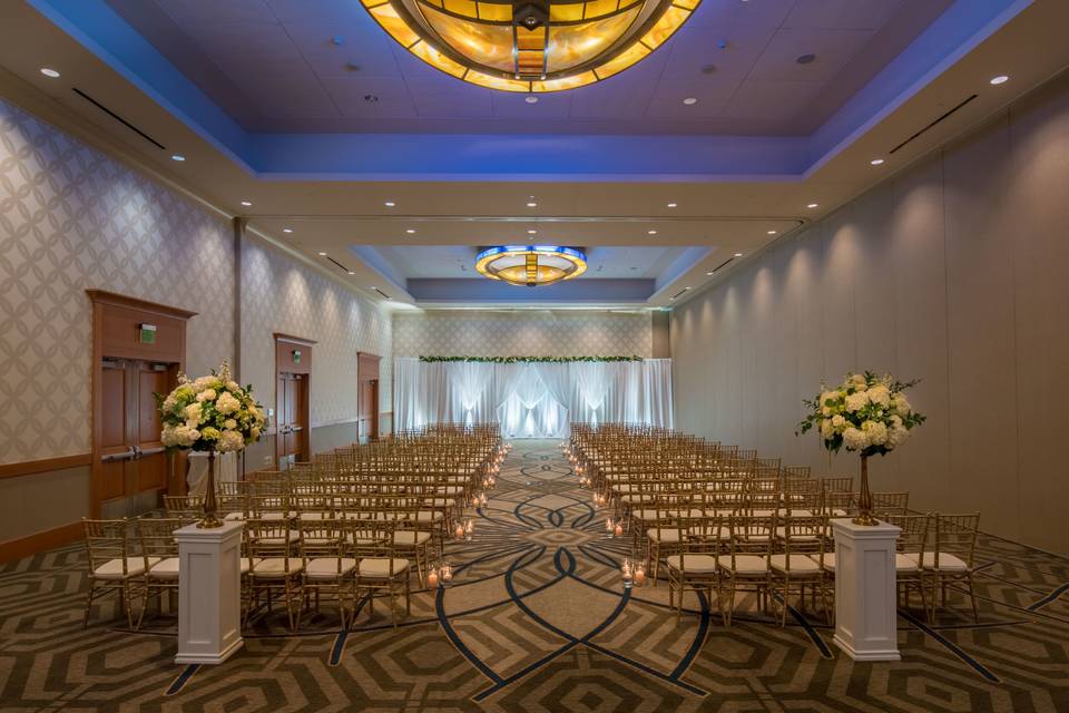 Heritage Ballroom Wedding Ceremony