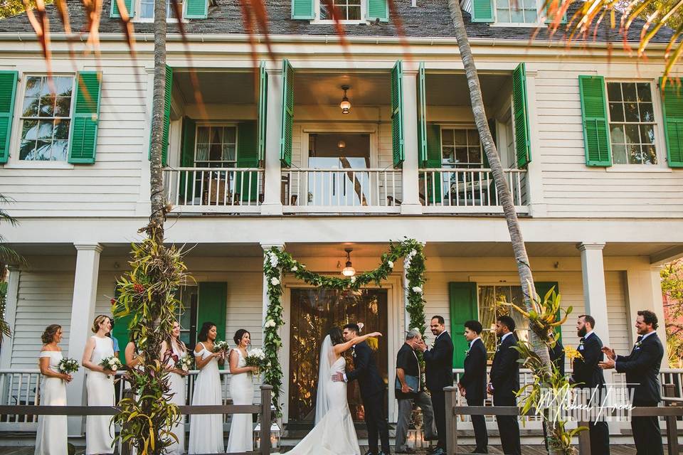 Back deck ceremony