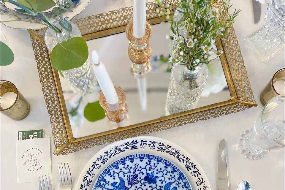 Vintage Dishware Rental