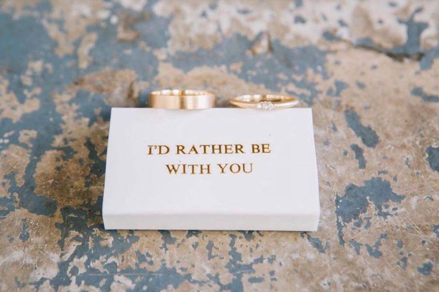 I'd rather be with you