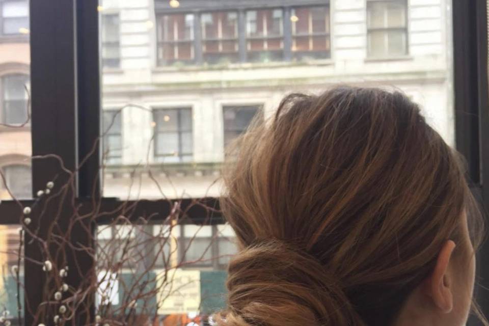 Low bun
