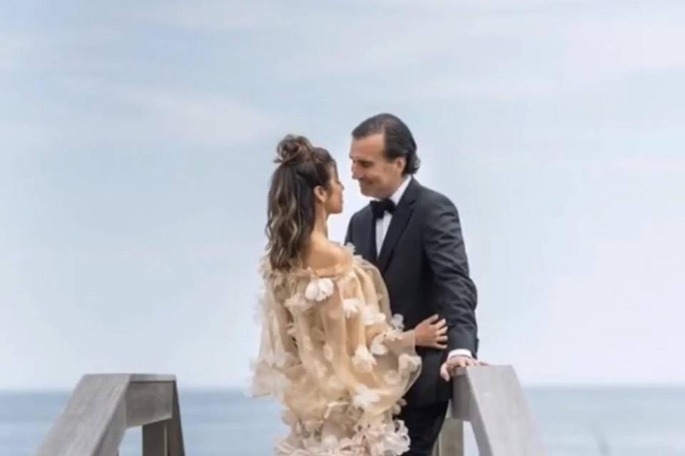 At the beach