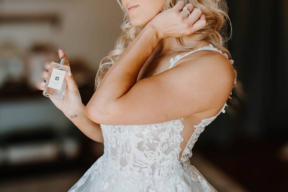 Bride preparation