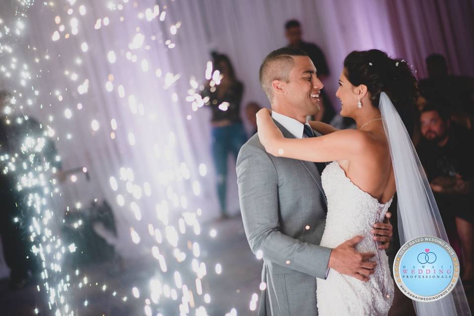 First dance at Olowalu, Maui