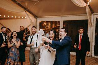 Happy couple