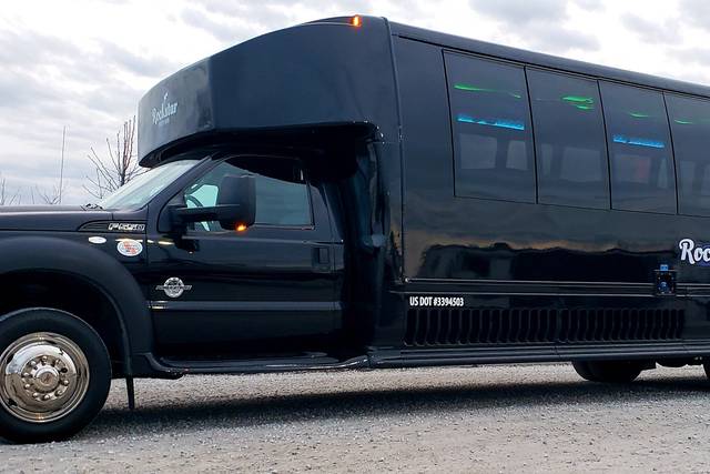 Black 28 passenger