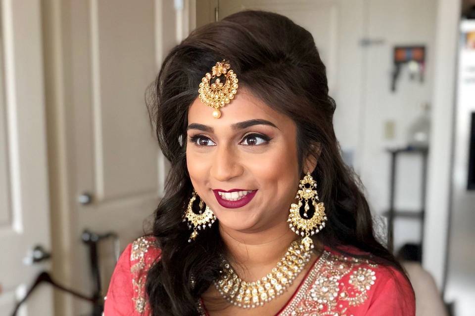 Bridal makeup