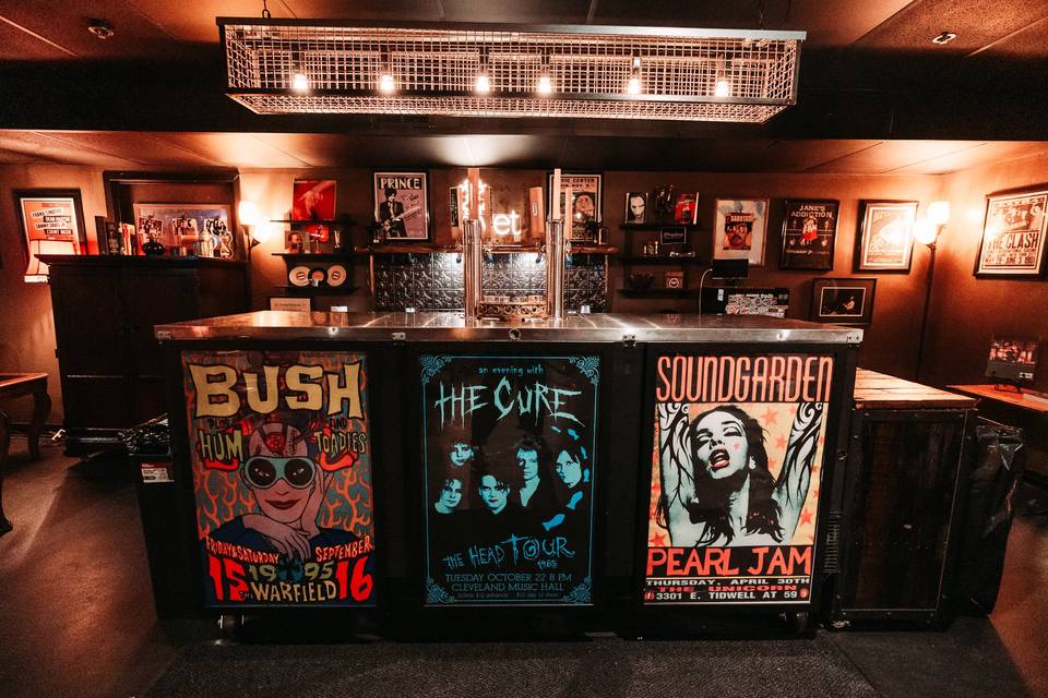 The bar area at Union Quarters