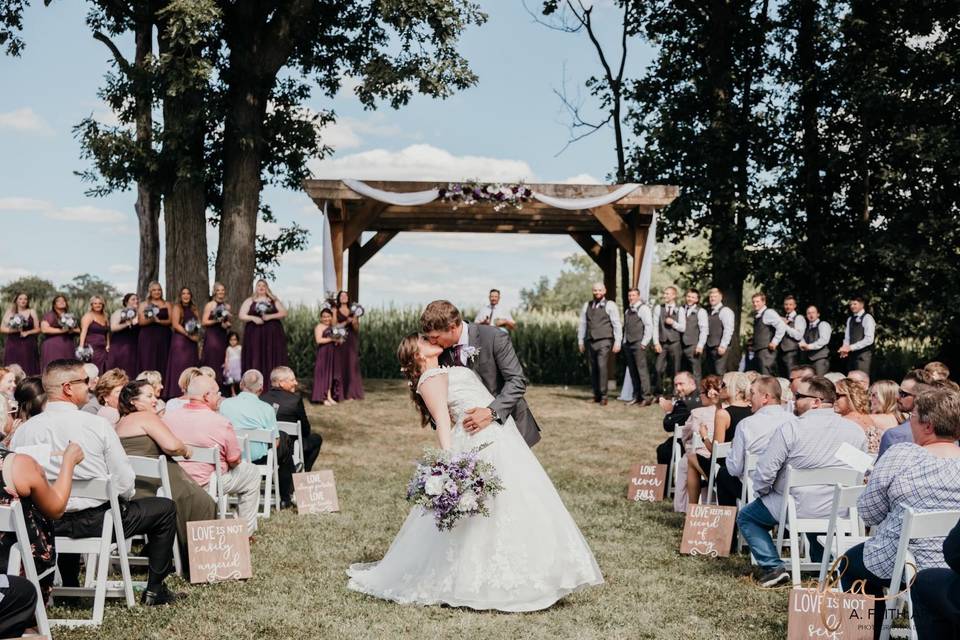 Pergola ceremony