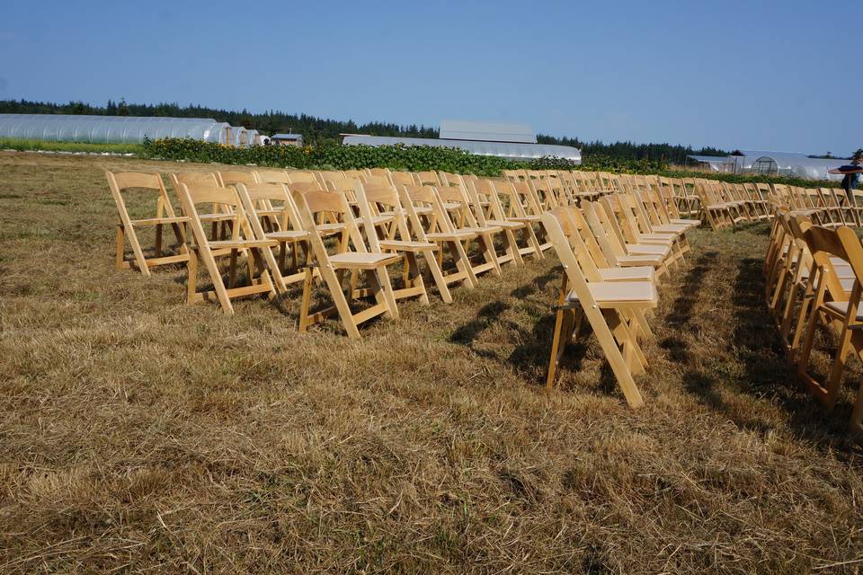 Ceremony seating