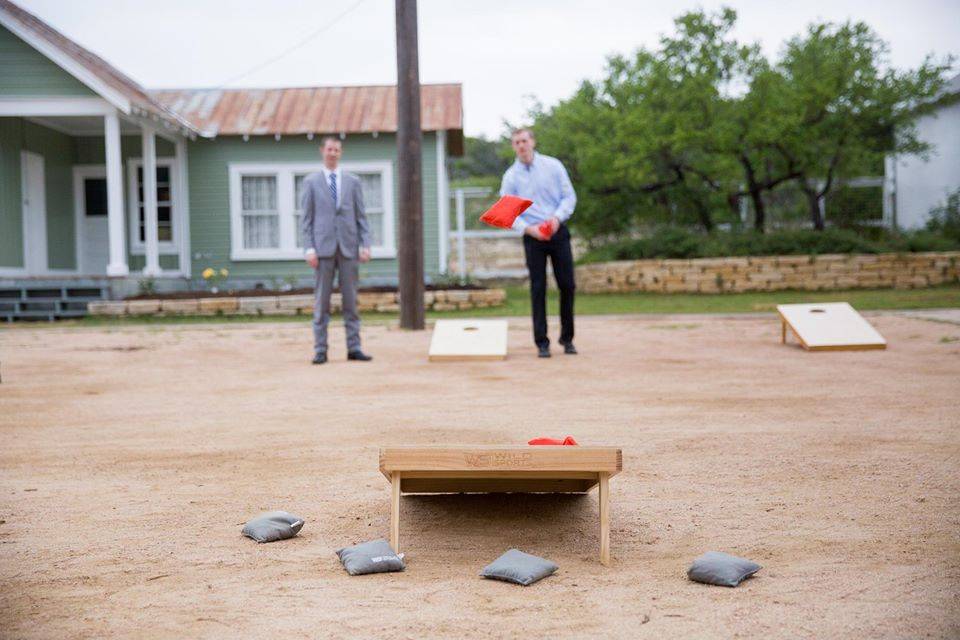 Wedding lawn games