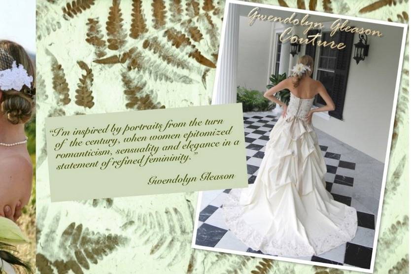 B. ADORNED/ GWENDOLYN GLEASON BRIDAL COUTURE