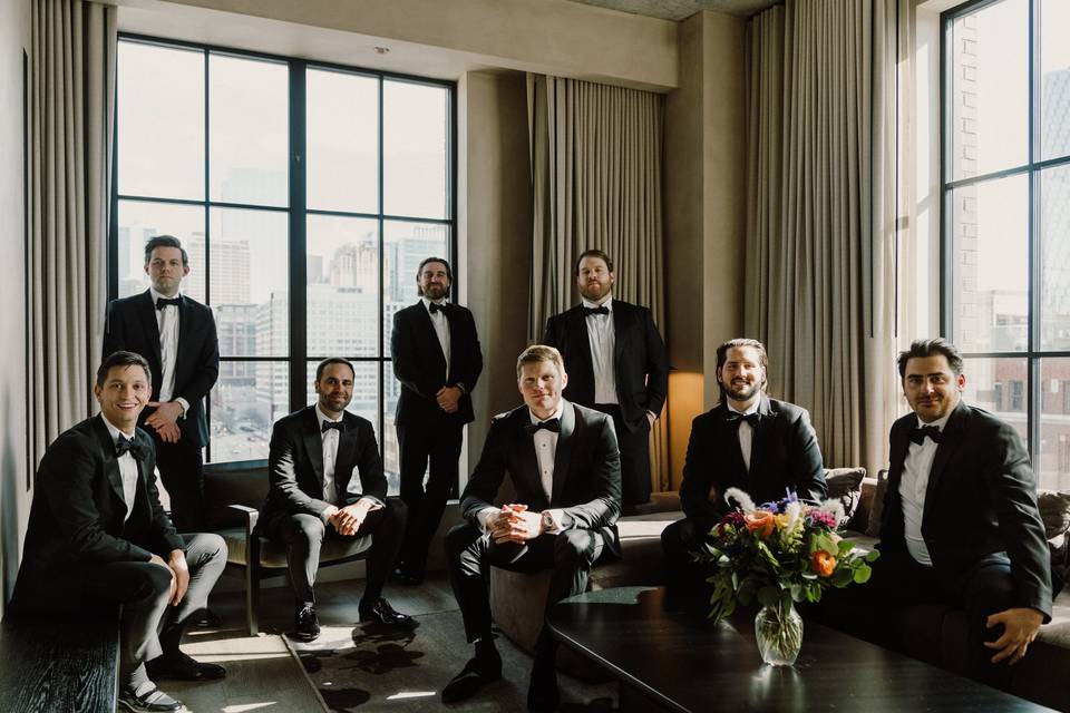 Modern Groomsmen