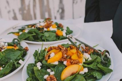 Spinach salads | green ginger photography