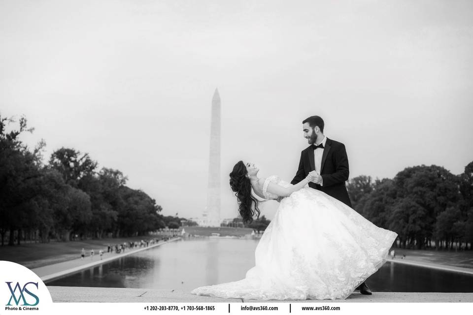 Real bride looked amazing in her dress