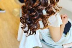 Sleek curls