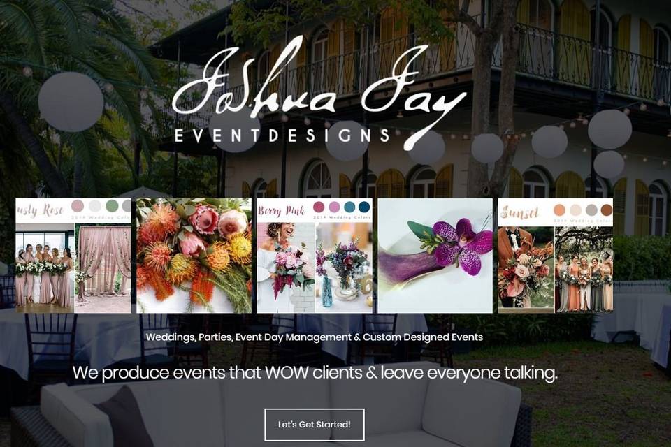 Joshua Jay Event Designs