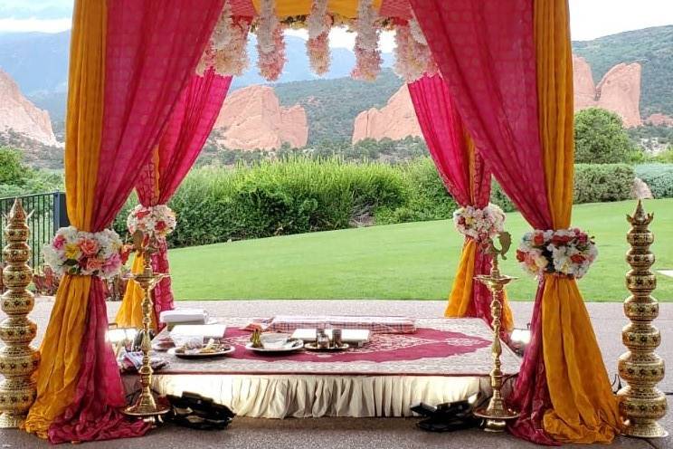 Outdoor Wedding decoration