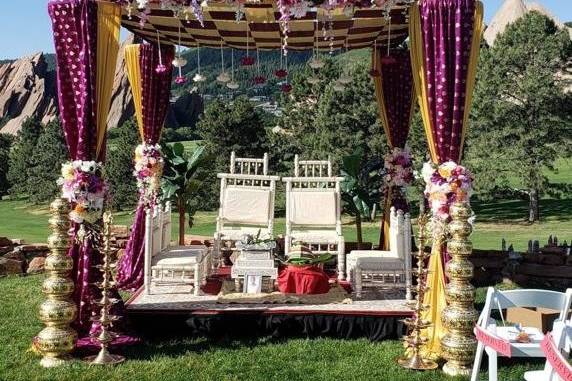 Outdoor Wedding Decoration