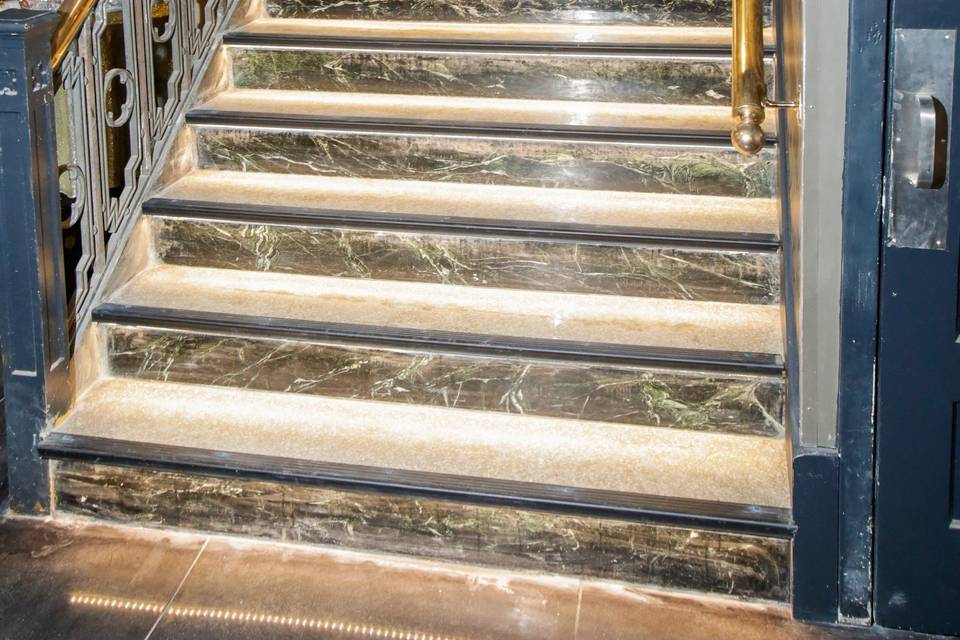 Historic Marble Staircase