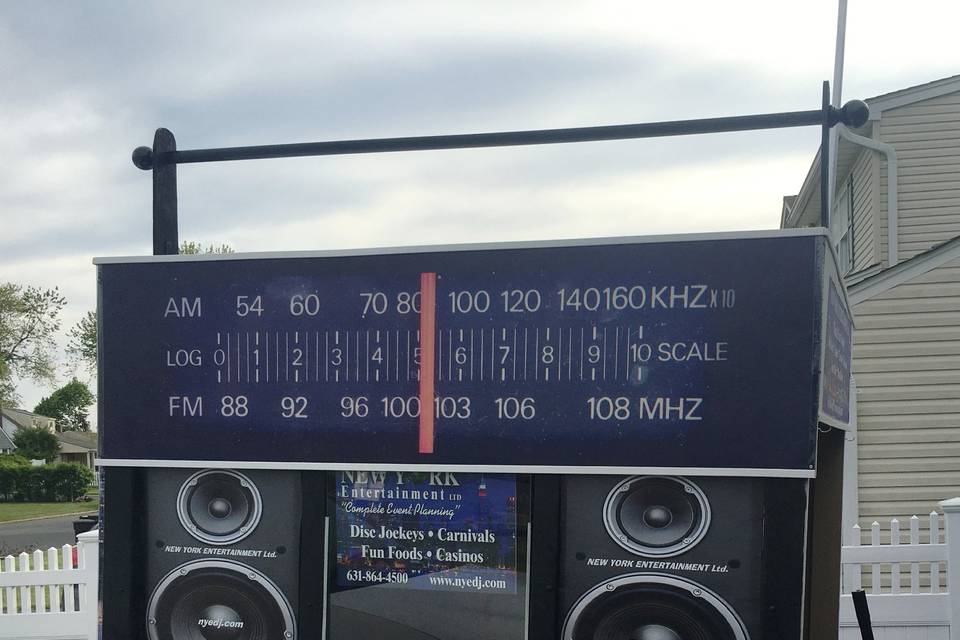 Socially Safe Events Boombox