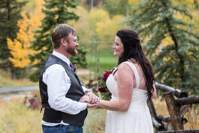 A fall wedding
