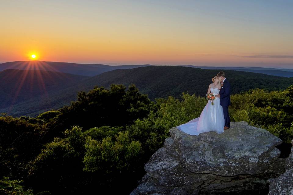 Black & White Wedding Ceremony