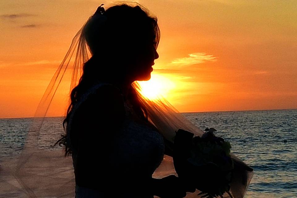 Bridal Portraits @ Sunset