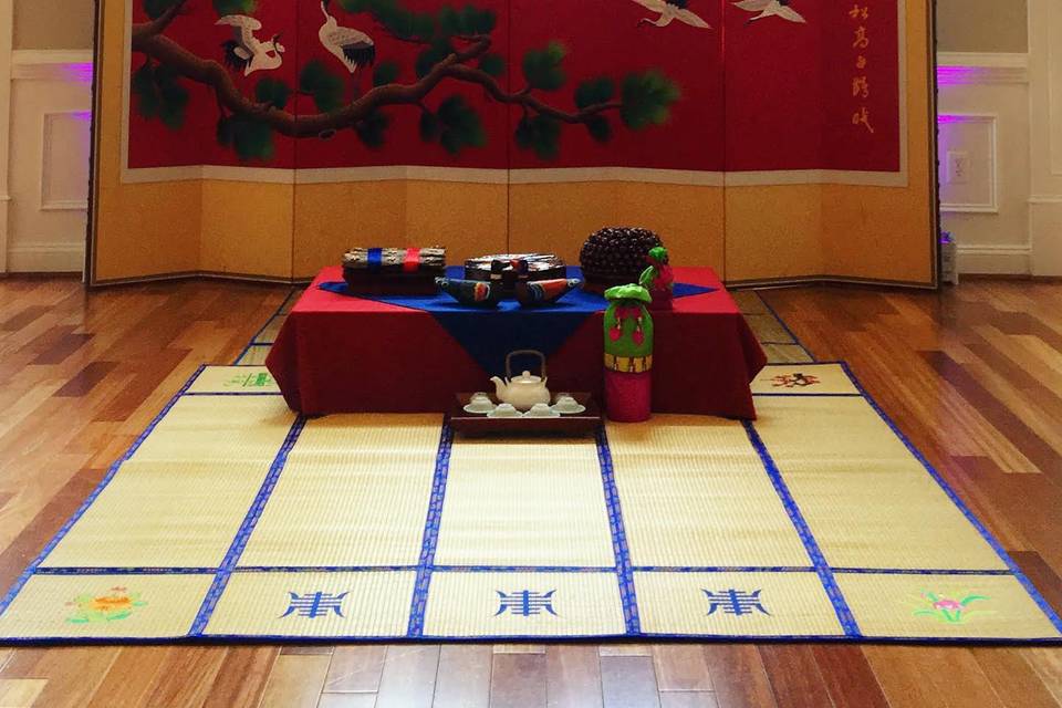 Traditional Korean ceremony