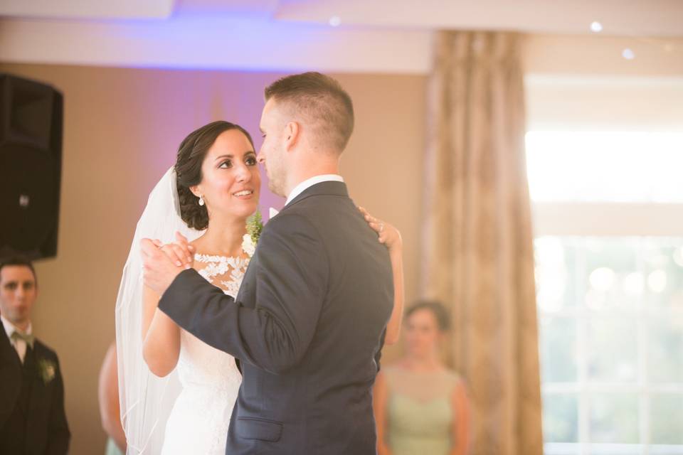 Couple dancing