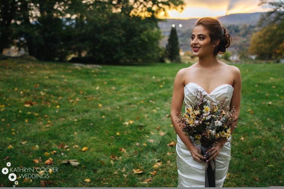 Bridal portrait