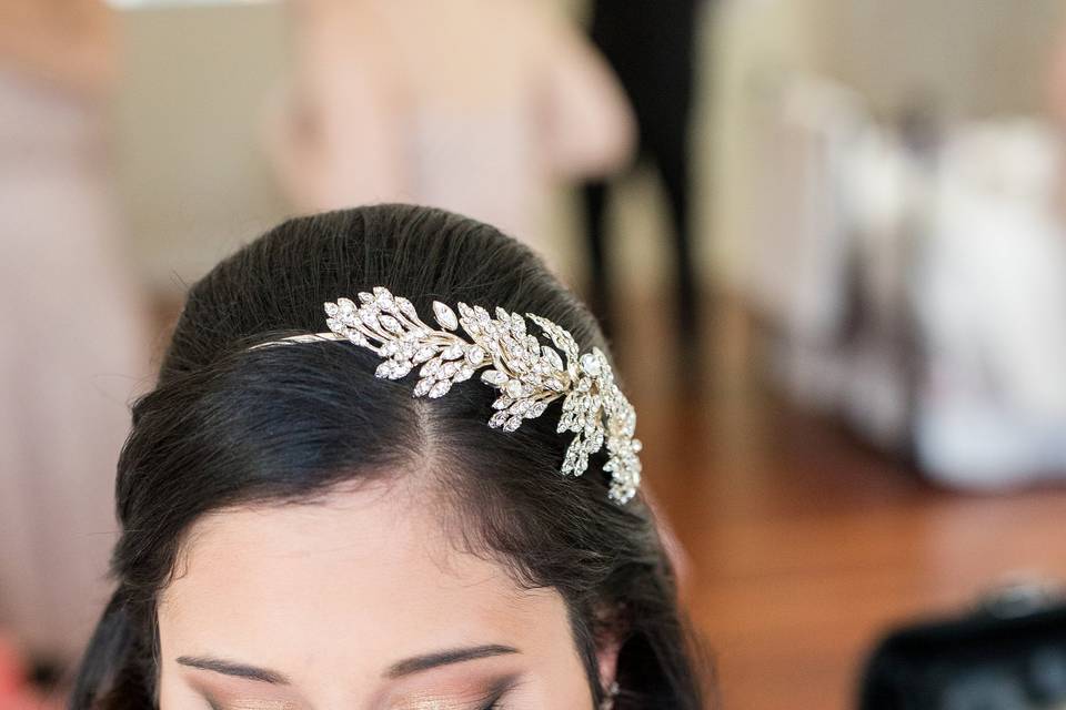 Bridal makeup