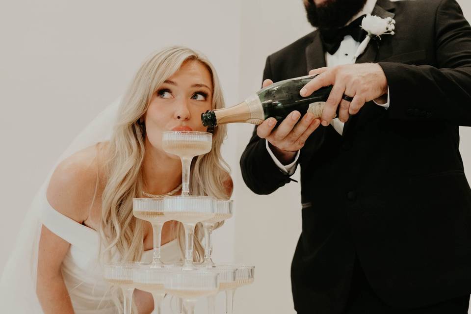 Champagne Tower