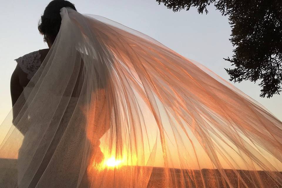 Sunset Bridal Photo shoot