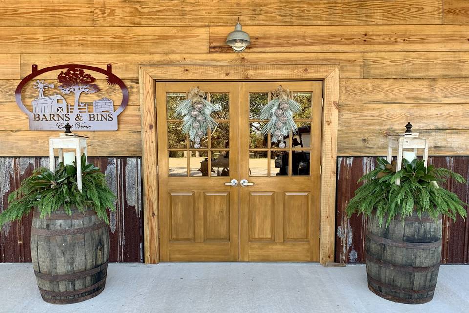 Front Chapel Entrance