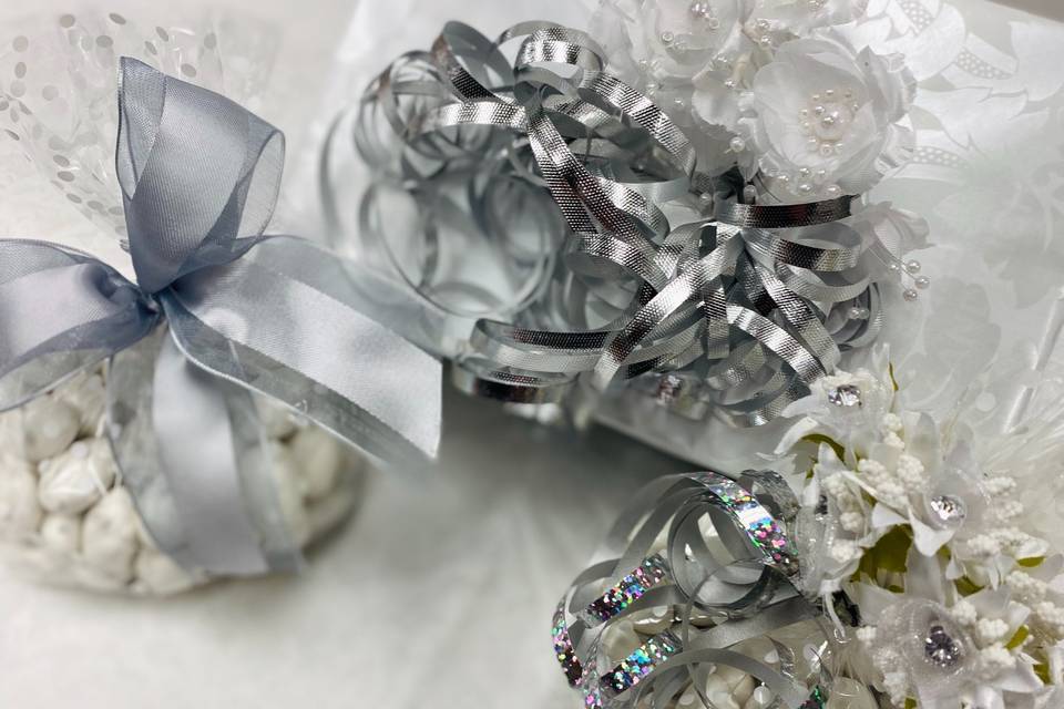 Wrapped favors