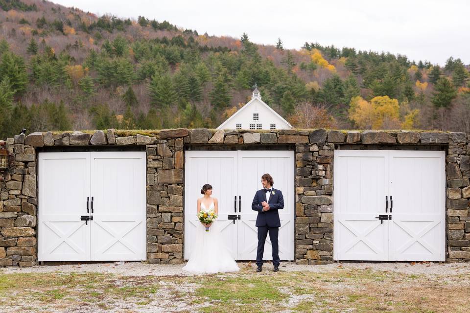 Riverside Farm Bride and Groom