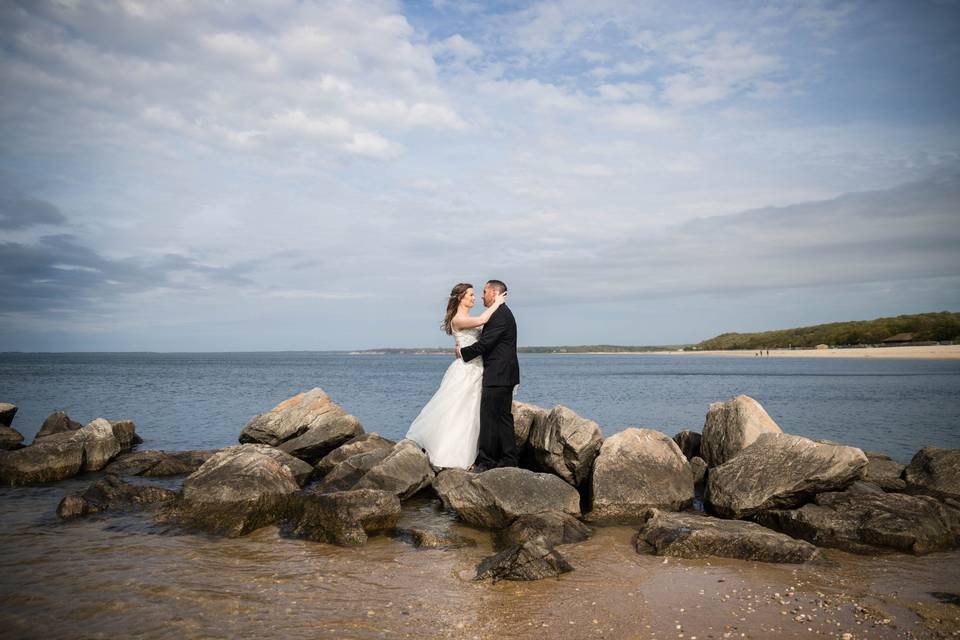 Long Island beach wedding