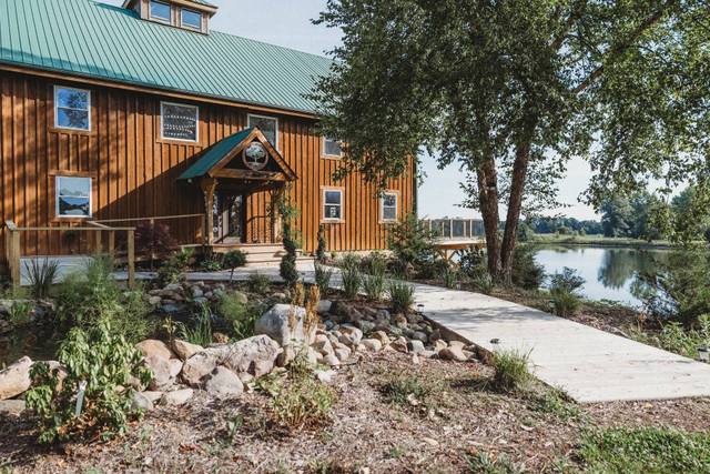 Front View of The Lodge