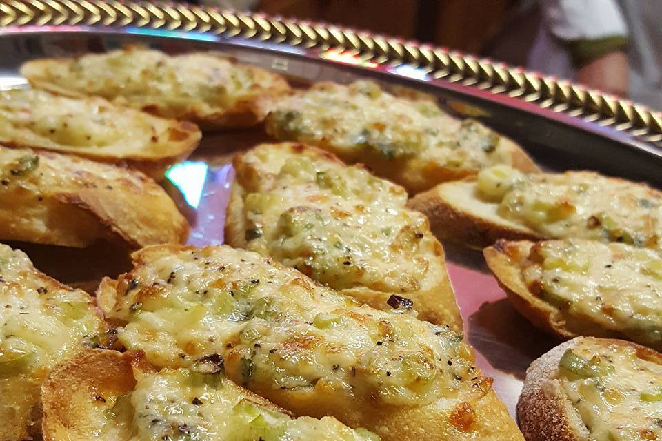 Parmesan crostini