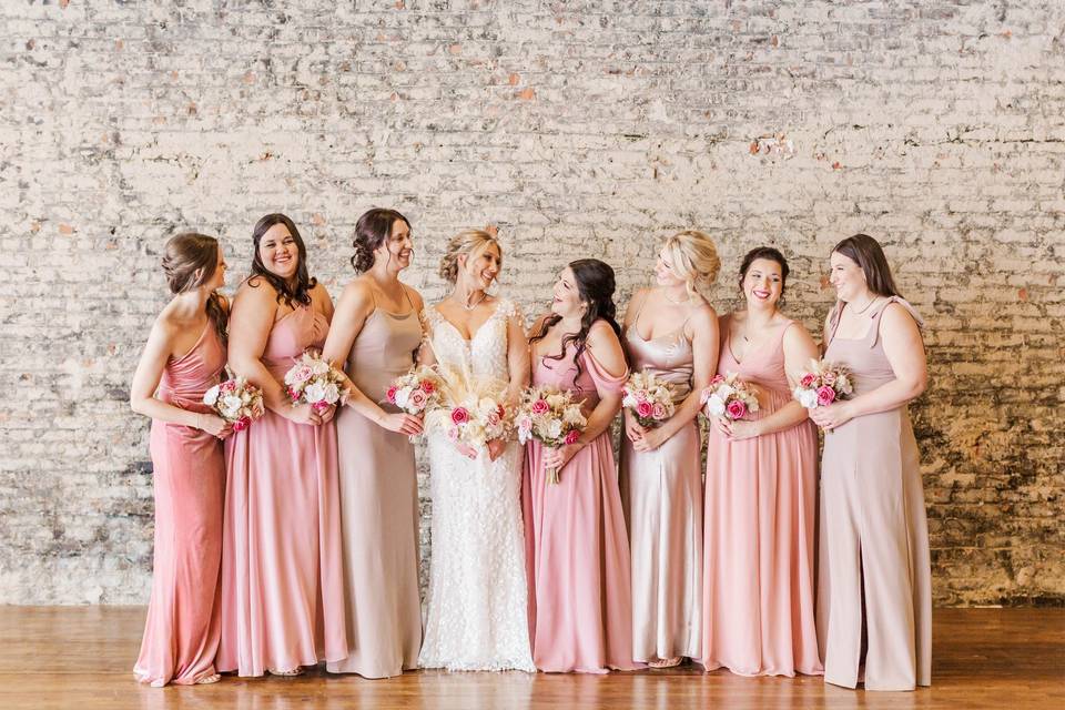 Bridal party pics