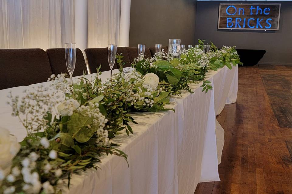 Head table